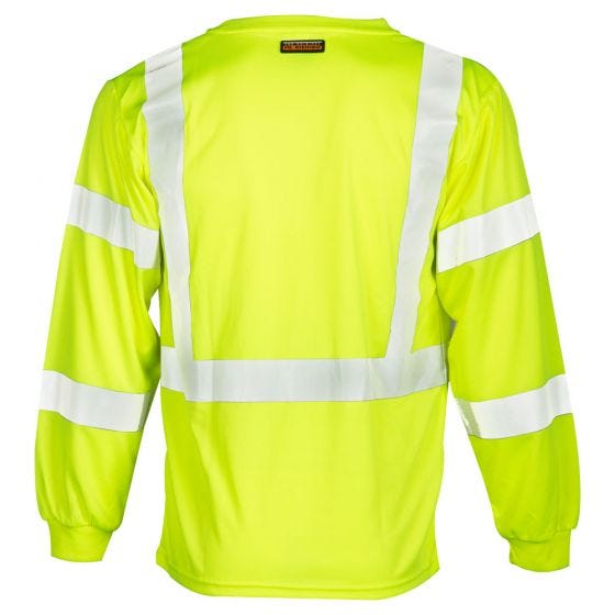**In Stock** Long Sleeve Hi Viz Shirts - Image 2