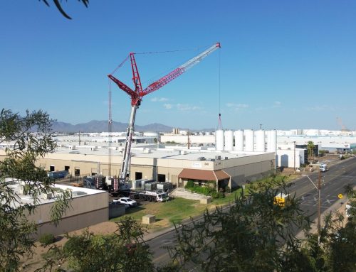 Lifting and Tripping Tanks: Liebherr 1650 in Action